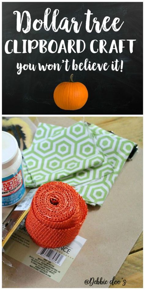 Mod Podge Ideas, Clipboard Crafts, Clipboard Decorating, Diy Fall Decor, Dollar Tree Fall, Diy Rustic Decor, Kid Projects, Decoupage Furniture, Best Gifts For Him