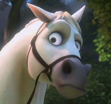 Maximus, Flynn's beloved steed from Tangled Max Tangled, Rapunzel Maximus, Maximus Tangled, Tangled Funny, Fun Movies, Elsie Silver, Movie Talk, Frozen Movie, Disney Animals