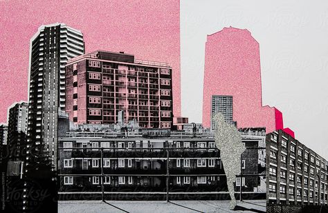 Negative Photo, Collage Architecture, City Collage, Architecture Collage, Architecture Graphics, Plakat Design, Collage Illustration, Collage Design, Architecture Illustration