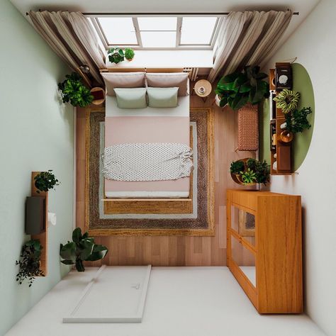 Bedroom Mint Green, Small Bedroom Arrangement, Bedroom Mint, Decorate A Small Bedroom, Small Bedroom Style, Small Bedroom Layout Ideas, Small Bathroom Styles, Mint Bedroom, Plants Names