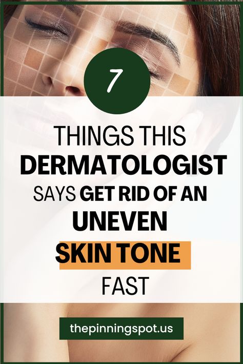 This post will help you learn the natural remedies and top products recommended by dermatologists to banish uneven skin tone for good. You'll also learn the natural solutions and skincare must-haves, curated by dermatologists to tackle uneven skin tone effectively and restore balance to your skin tone naturally all designed to even out your skin tone and unveil a luminous complexion you'll love. Skin Care For Uneven Skin Tone, Uneven Skin Tone Skincare, How To Get An Even Skin Tone, How To Get An Even Skin Tone Naturally, How To Even Skin Tone Naturally, How To Get Even Skin Tone All Over, How To Fix Uneven Skin Tone, Skincare For Uneven Skin Tone, How To Get Even Skin Tone