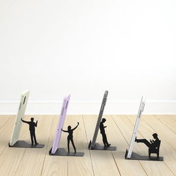 Flattering Poses, Metal Sheet Design, Phone Stand For Desk, Classic Furniture Design, Iphone Holder, Mobile Stand, Human Figures, Like Mike, Smartphone Holder