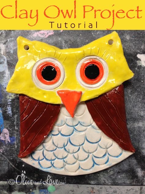 Clay Owl Tutorial, Bird Clay, Clay Projects For Kids, Owl Tutorial, Wooden Skewers, Clay Lesson, Clay Owl, Pottery Lessons, Model Magic