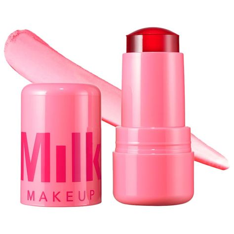 Cooling Water Jelly Tint Lip + Cheek Blush Stain - MILK MAKEUP | Sephora Milk Makeup Cooling Water, Milk Makeup Sephora, Milk Jelly, Jelly Tint, Cheek Blush, Sephora Skin Care, Cheek Stain, Matte Blush, Gloss À Lèvres