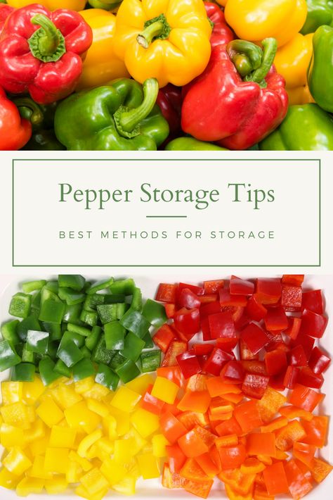 How To Store Green Peppers In Fridge, How To Store Green Peppers, Bell Pepper Storage, How To Preserve Bell Peppers, Best Way To Store Peppers, How To Keep Bell Peppers Fresh Longer, How To Store Bell Peppers, How To Store Peppers In Fridge, How To Keep Peppers Fresh Longer