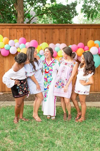 Bridal Showers Archives - Pretty My Party - Party Ideas Fiesta Bridal Shower Outfit The Bride, Fiesta Bridal Shower Outfit, Mexican Theme Bridal Shower Ideas, Fiesta Theme Party Outfit, Fiesta Bridal Shower Ideas, Mexican Theme Party Outfit, Bridal Fiesta, Wedding Shower Outfit, Fiesta Wedding Shower