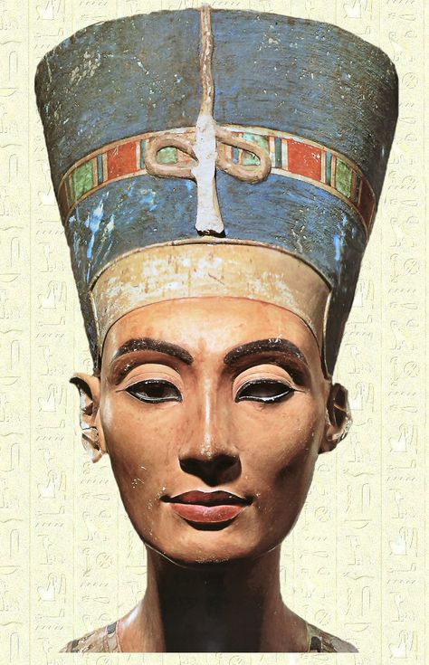 Nefertiti | Queen Nefertiti Nefertiti Bust, Egypt Museum, Egiptul Antic, Egyptian Queen Nefertiti, Ancient Egypt Art, Queen Nefertiti, Egyptian Queen, Art Ancien, Egypt Art