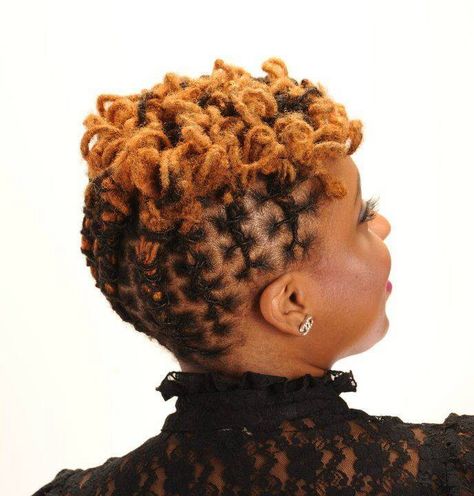 Short Loc style Short Dreadlocks Hairstyles, Short Dread Styles, Short Loc Styles, Short Dreadlocks Styles, Dreads Styles For Women, Short Dreads, Short Locs, Beautiful Dreadlocks, Short Locs Hairstyles