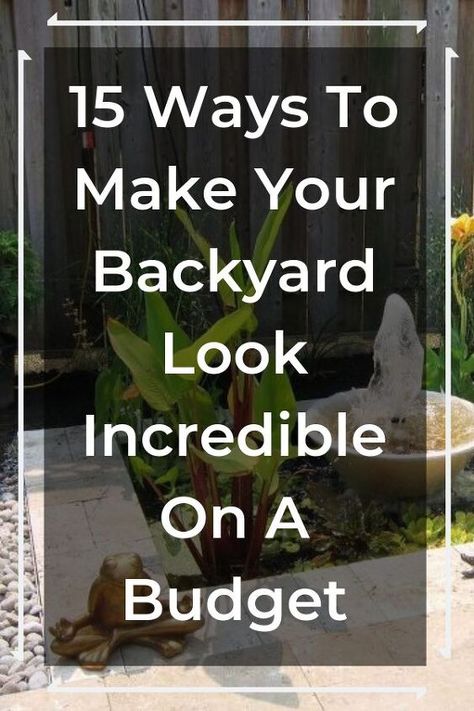 Outdoor Ideas Backyard, Easy Backyard Diy, Backyard Upgrades, Backyard Playhouse, Decor Makeover, Cheap Backyard, Backyard Oasis Ideas, Easy Budget, Easy Backyard