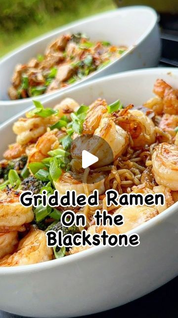 Daved Jones Sr. on Instagram: "Griddled Ramen on the @blackstoneproducts #blackstone #blackstonegriddle #blackstoneproducts #blackstonerecipes  #blackstonegriddlenation #griddle #griddlenation #griddles #griddlecrew #griddler #griddlecooking #ramen #chicken #shrimp #veggies" Ramen On The Blackstone, Chicken On The Blackstone Griddle, Roman Noodles, Ramen Chicken, Shrimp Ramen, Blackstone Recipes, Blackstone Grill, Chicken Shrimp, Griddle Cooking