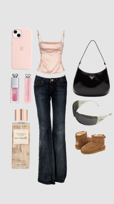 Outfit Ideas White Background, Coquette Outfit, Cute Lazy Day Outfits, 2000s Fashion Outfits, Cute Everyday Outfits, Really Cute Outfits, Cute Simple Outfits, 2000s Fashion, Lookbook Outfits