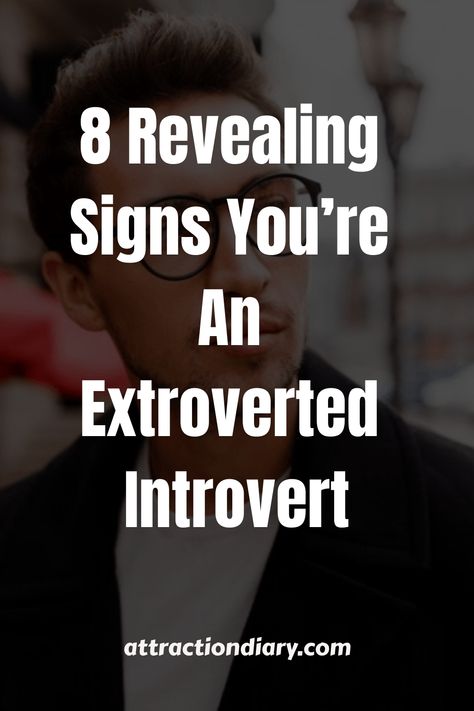 Uncover your personality with these 8 signs that could point to being an extroverted introvert - from outgoing to reserved in no time! Introverted Extrovert Quotes, Introvert And Extrovert Quotes, How To Be An Extrovert, Extrovert Quotes, Introvert Aesthetic, Introverted Extrovert, Introvert Personality, Nature Meaning, Extroverted Introvert