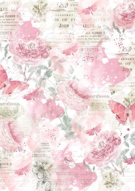 Vintage Paper Printable, Vintage Paper Background, Scrapbook Stickers Printable, Decoupage Vintage, Printable Scrapbook Paper, For Wallpaper, Dessin Adorable, Scrapbook Journal, Vintage Printables