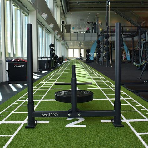 Gym Design Inspiration, Gym Turf Ideas, Functional Fitness Gym, Home Gym With Turf, Commercial Gym Design Interiors, Warehouse Gym Design, Outdoor Gym Design, Balcony Plants Ideas, Personal Training Studio Design