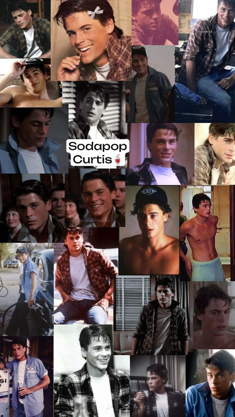 Sodapop Curtis Rob Lowe Outsiders, The Outsiders Sodapop, The Outsiders Ponyboy, Sodapop Curtis, Outsiders Movie, The Outsiders Greasers, Justin Bieber Wallpaper, Rob Lowe, Matt Dillon