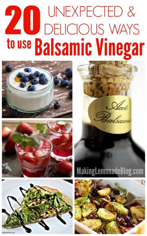 Balsamic Vinegarette, Fig Balsamic Vinegar, Balsamic Vinegar Recipes, Flavored Vinegars, Infused Vinegars, Making Lemonade, Flavored Olive Oil, Olive Oil Recipes, Balsamic Recipe