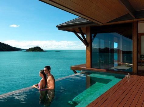 Hamilton Island Australia, Lanai Island, Infinity Pools, Hamilton Island, Best Honeymoon Destinations, Most Romantic Places, Best Honeymoon, Romantic Places, Conde Nast Traveler