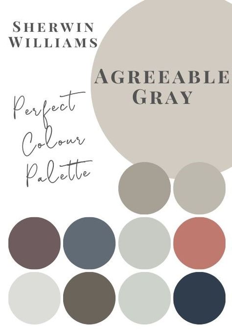 When it comes to choosing the right color palette for your home, there are endless options to consider. However, Sherwin Williams’ Agreeable Gray color palette is a timeless and versatile choice that can bring a sense of tranquility and elegance to any room. In this article, we will explore the Sherwin-Williams Agreeable Gray color palette […] Farmhouse Grey Color Palette, Color Palette For Agreeable Gray, Sherwin Williams Blues That Go With Agreeable Gray, Agreeable Grey Palette, Whole House Paint Scheme Agreeable Gray, Iron Ore Agreeable Gray, Agreeable Grey Color Palette, Navy And Agreeable Gray, Agreeable Grey Exterior House Colors