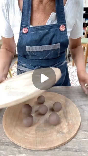 Jena Bedson on Instagram: "Making chunky beads for using as spacers in your Totems. #potteryforall #ilovepottery #potteryofinstagram #ceramicsdaily #ceramicsmagazine #ceramicschool #ceramicstudio #gardenart #gardensculpture #handbuiltpottery #handbuildingwithclay #ceramicsvideo #victorianceramics #australianceramics" Clay Garden Totems, Pottery Garden Sculpture, Garden Totems Ceramic Pottery, Jena Bedson Ceramics, Jena Bedson, Ceramic Garden Art, Slab Built Pottery, Slab Pottery Ideas, Ceramic Totem