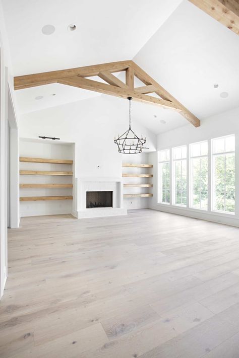 Light Wood Color Flooring, White Wash Oak Floors, White Birch Flooring, White Engineered Wood Floor, Light Pine Flooring, White Oak Floors With Grey Walls, Light Color Hardwood Floors Living Rooms, White Kitchen White Oak Floors, Light Natural Flooring