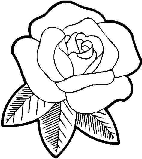 rose coloring pages for girls Rose Embroidery Pattern, Rose Coloring Pages, Stained Glass Rose, Pola Bordir, Spring Coloring Pages, Roses Drawing, Pola Sulam, Embroidery Patterns Free, Rose Embroidery