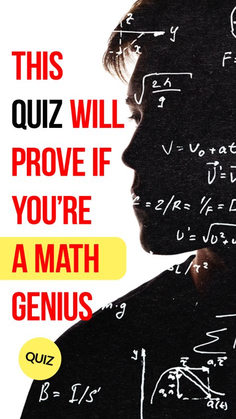 This Quiz Will Prove If You’re A Math Genius How To Become A Math Genius, Intelligence Quizzes, Geography Quizzes, Math Quiz, Math Quizzes, Movie Quizzes, Science Trivia, Quizzes Buzzfeed, Learning Phonics