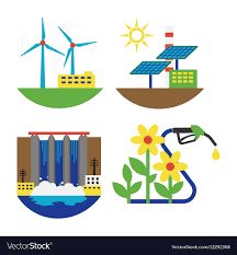 Alternative energy source set Royalty Free Vector Image Solar Energy Illustration, Recycle Infographic, Alternative Energy Projects, Sustainable Development Projects, Uses Of Solar Energy, Waste To Energy, Solar Energy For Home, Solar Energy Facts, Water Dam