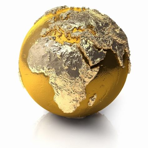 Top 10 Safest Countries In Africa Bild Gold, Gold Things, Gold Globe, Gold Everything, Midas Touch, Metal Earth, World Globes, All That Glitters Is Gold, Gold Aesthetic