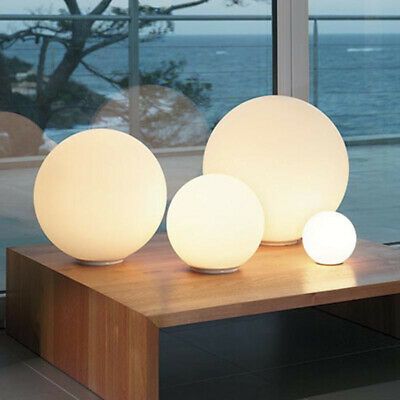 Globe Table Lamp, Sphere Lamp, Orb Light, Led Desk Lighting, Desk Lamps Bedroom, Bedside Desk, Floor Lamp Bedroom, Globe Lamps, Lamp Bedside