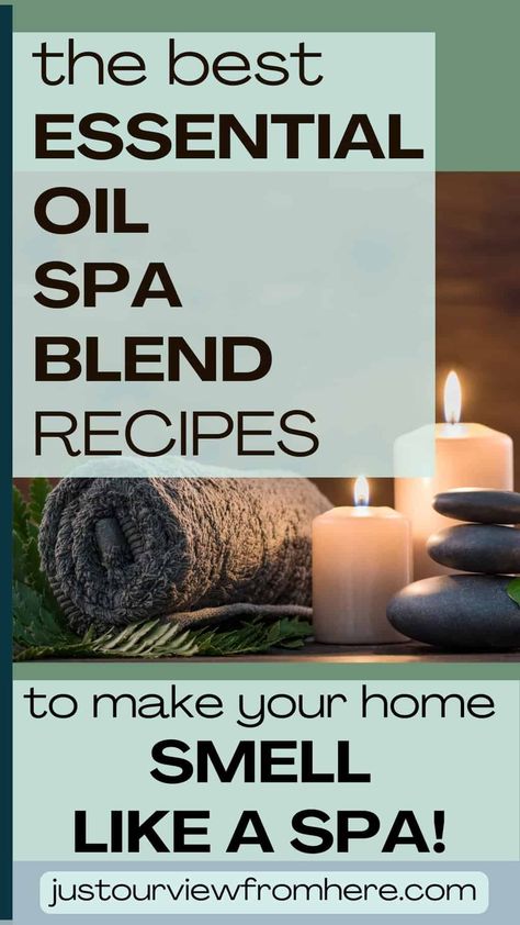 Essential Oil Spa Blend Recipes ~ 20 Diffuser Combinations! Essential Oil Blends For Relaxation, Essential Oils For Diffuser Aromatherapy, Doterra Spa Diffuser Blends, Copaiba Essential Oil Diffuser Blends, Spa Blend Essential Oils Diffuser, Calming Oil Diffuser Blends, Spa Blend Essential Oils, Relaxing Essential Oil Blends Night, Spa Diffuser Blends Young Living