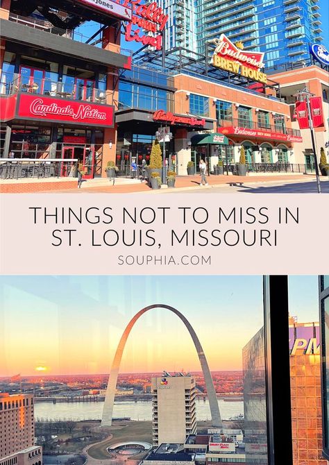 Rounded up the BEST restaurants, coffee shops, experiences, and shopping destinations in St. Louis, Missouri! There are many affordable and free things to do in St. Louis that are fun for the whole family - activities for all ages included! Comedy nights, can't miss views, and amazing eats are included in this blog post! St. Louis arch, St. Louis Photography, St. Louis skyline views, St. Louis butterfly garden, History, Aquarium, Budweiser Brewery tour. Things To Do In Saint Louis, At Louis Missouri, Shopping In St Louis, St Louis Things To Do, What To Do In St Louis Missouri, Things To Do In St Louis, Things To Do In St Louis Missouri, St. Louis, Missouri Vacation