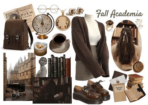 Gender Neutral Dark Academia Outfits, Evermore Inspired Outfits, Evermore Aesthetic Outfits, Casual Academia Outfit, Chaotic Academia Aesthetic Outfit, Chaotic Academia Outfits, Academia Inspiration, Fall Academia, Academia Aesthetic Outfit