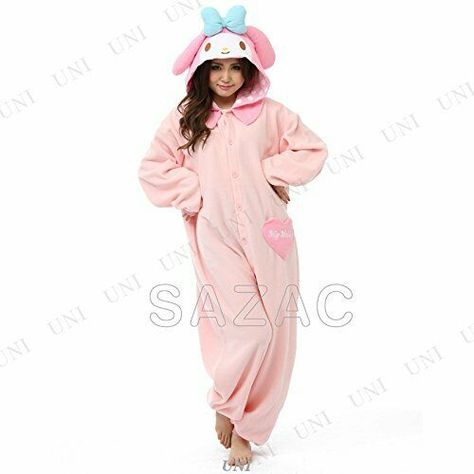 Disney Adult Onesie, Animal Onesies, Kawaii Hoodie, Hello Kitty Party, Costumes For Sale, Cat Party, Fashion Costume, My Melody, Womens Casual Outfits