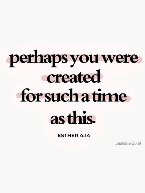 Be An Esther, Esther 4:14, Esther Bible, Manifestation Board, Prayer Journal, Verses, Bible Verses, Tattoo Ideas, Bible