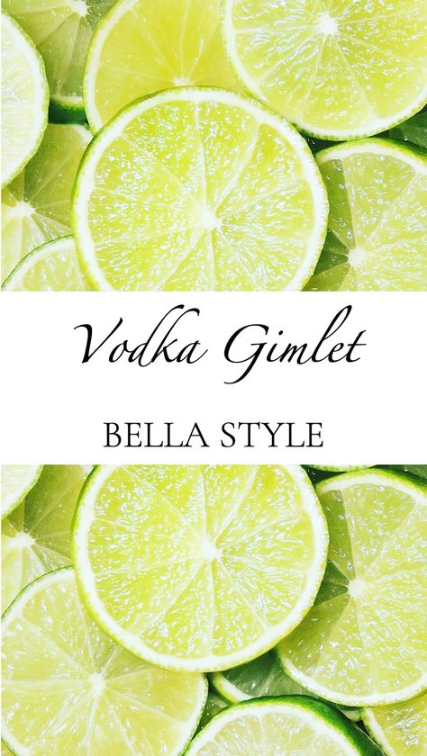 Classic Vodka Cocktails, Vodka Gimlet, Batch Cocktail Recipe, Drinks Recipe, Batch Cocktails, Vodka Cocktail, Gimlet, Delicious Drinks, Vodka Cocktails