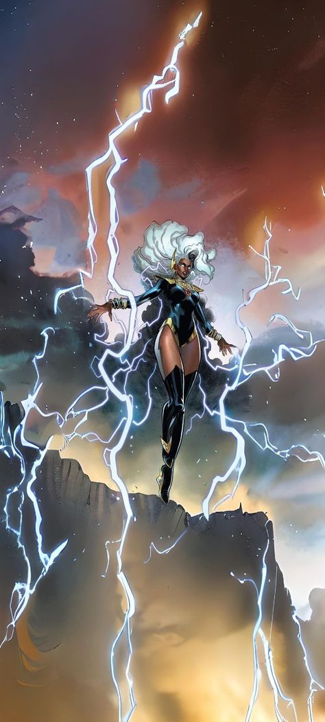 Storm Concept Art Marvel, Storm X Men Art, Marvel Storm Art, X Men Storm Wallpaper, Storm X Men 97, X Men 97 Storm, Storm Xmen 97, X Men 97 Wallpaper, Storm Xmen Comic