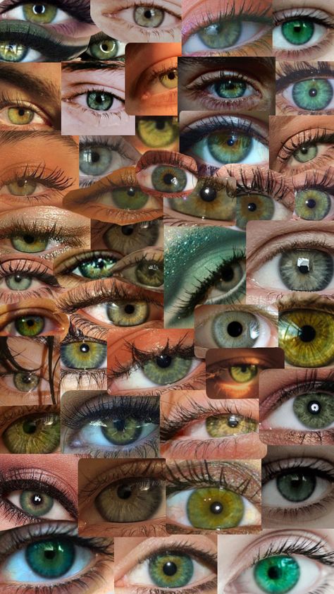 44 Tattoo, Olive Green Eyes, Pretty Eyes Color, Rare Eye Colors, Dark Green Eyes, Hazel Green Eyes, Eye Color Chart, Rare Eyes, Beautiful Eyes Color