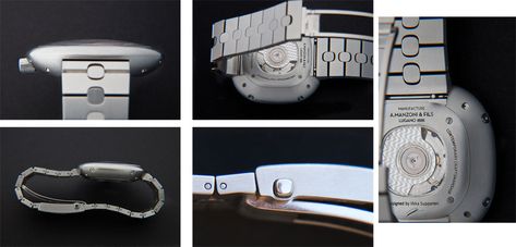 Marc Newson, Monochrome Watches, Glass Sphere, New Watch, Jaeger Lecoultre, Steel Bracelet, Watch Brands, Blue Glass, Time Piece