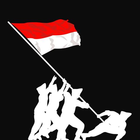 Indonesian Flag, Vector Art, Soldier, This Is Us, Indonesia, Flag, For Free, Art