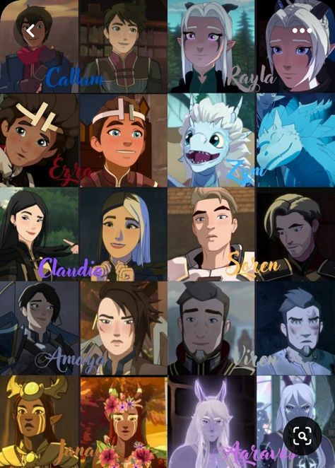 Rayla Dragon Prince, Rayla X Callum, Prince Dragon, The Dragon Prince, Dragon Princess, Alvin And The Chipmunks, She Ra Princess Of Power, Wings Of Fire, An Elf