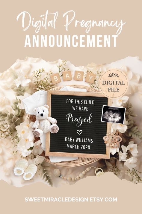 Digital baby announcement Christian for social media, Gender neutral pregnancy announcement, Scripture, Editable template Religious Baby Announcement, Christian Baby Announcement, Christian Pregnancy Announcement, Neutral Pregnancy Announcement, Digital Baby Announcement, Pregnancy Announcements, Pregnancy Announcement, Baby Announcement, Editable Template