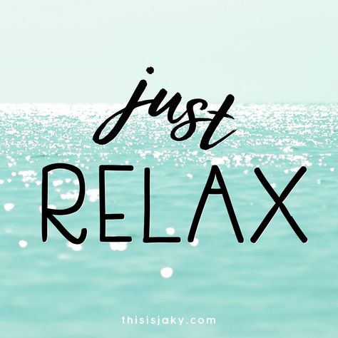 Just Relax. | quote | quotes | life quotes | stress quotes | no worries | it will be okay | be happy | take a deep breath | www.thisisjaky.com Relaxed Quotes Positivity, Enjoy Today Quotes, Deep Breath Quotes, Massage Therapy Quotes, Enjoying Life Quotes, Breathe Quotes, Maxwell Maltz, Intimacy Quotes, Ramadan Photos