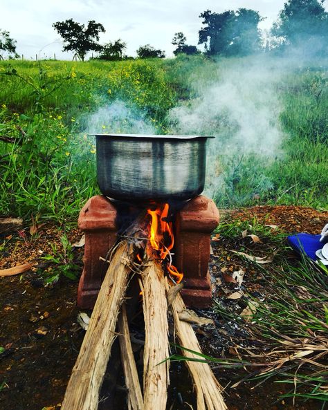 Alfresco cooking  Kolhapur Wood, Art