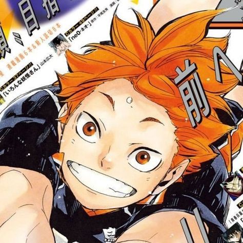 Haikyuu Icons, Hinata Shoyo, Haikyuu Manga, Haikyuu Fanart, Manga Covers, Sports Anime, Art Icon, Haikyuu Anime, An Anime