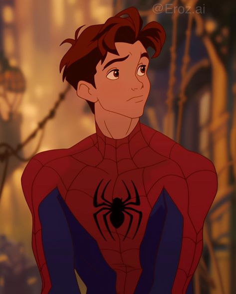 | Spider-Man - Classic Disney Inspired Animation Movie Which is your favourite? Please Like, Share, Comment and Follow, if you enjoy my… | Instagram Spider Man Mcu, Spiderman Animation, Spider Man Anime, Spiderman Crossover, Mcu Comics, Animated Spider, Spider Man Comic, Marvel Animation, Comics Anime