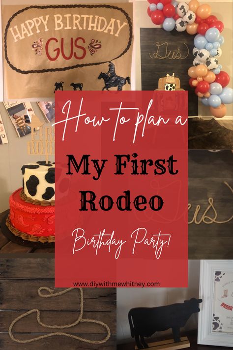 My First Rodeo 1st Birthday, My First Rodeo Birthday Activities, Rodeo Themed 1st Birthday Food, Rodeo Party Activities, First Rodeo Games, Rodeo Theme First Birthday, Diy First Rodeo Birthday, First Rodeo Birthday Activities, Cowboy Themed First Birthday Party