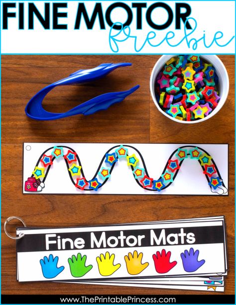 Free Fine Motor Activities Free Fine Motor Activities, Printable Princess, Preschool Fine Motor Activities, Activities Kindergarten, Fine Motor Activities For Kids, Preschool Fine Motor, Fine Motor Skills Activities, Motor Skills Activities, Skills Activities