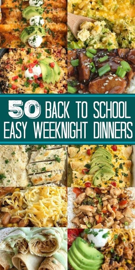 Family Favorite Dinners, Back To School Dinners, Back To School Dinner, School Dinner, School Dinners, Fast Dinner Recipes, One Pot Dinners, Fast Dinners, Cheap Dinners