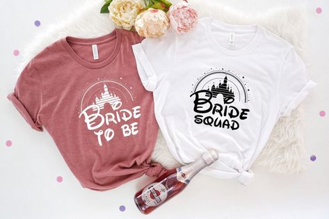 Disney Bride Shirt, Disney Bachelorette Party Shirts, Disney Bachelorette Party, Disney Bachelorette Parties, Disney Bachelorette, Shop Disney, Ripped Shirts, Disney Bride, Disney Etsy