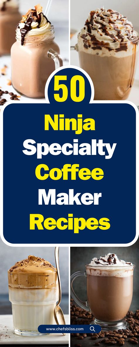 50+ Delicious Ninja Specialty Coffee Maker Recipes to Try Today! – ChefsBliss Ninja Specialty Coffee Maker Recipes Iced, Ninja Barista Recipes, Ninja Latte Recipes, Ninja Hot And Cold Brew System Coffee Recipes, Ninja Specialty Coffee Recipes, Ninja Coffee Bar Recipes Iced, Ninja Espresso And Coffee Barista Recipes, Ninja Espresso Recipe, Ninja Frozen Drink Recipes